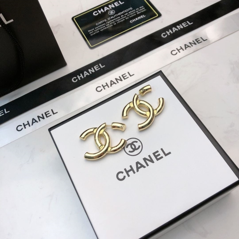 Ch*el earrings
